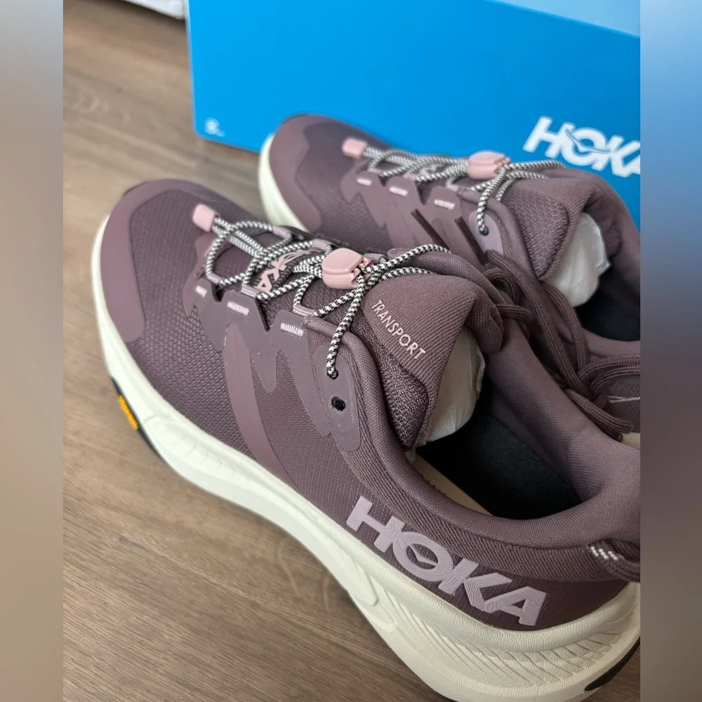 NIB Hoka Transport in Women’s 7 Maroon - Picture 1 of 6